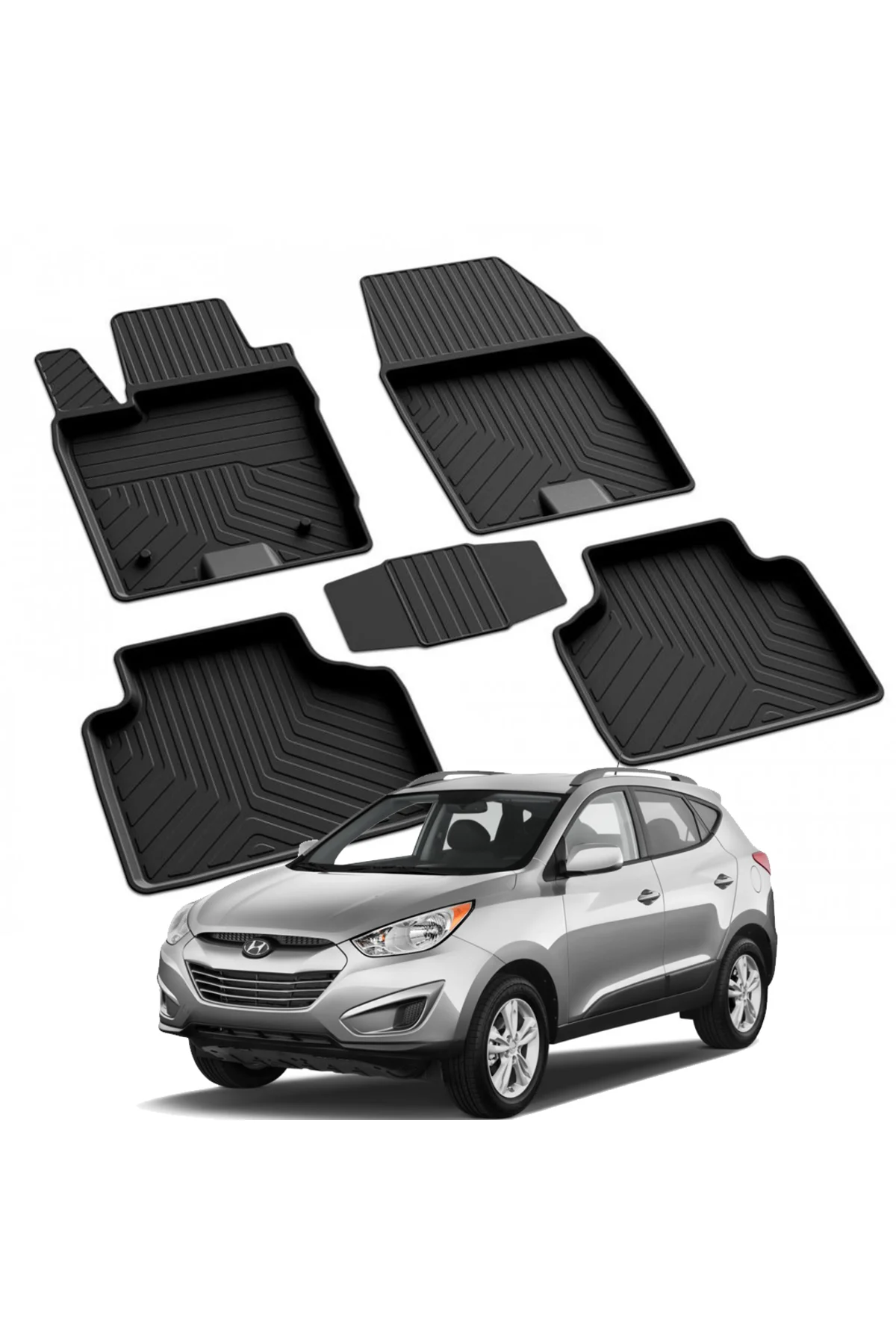 HYUNDAİ TUCSON 2 2009-2015 Model Yılları İçin Uyumlu Yeo 4D Havuzlu Paspas Takımı HYUNDAİ TUCSON 2 2009-2015 Model Yılları İçin Uyumlu Yeo 4D Havuzlu Paspas Takımı