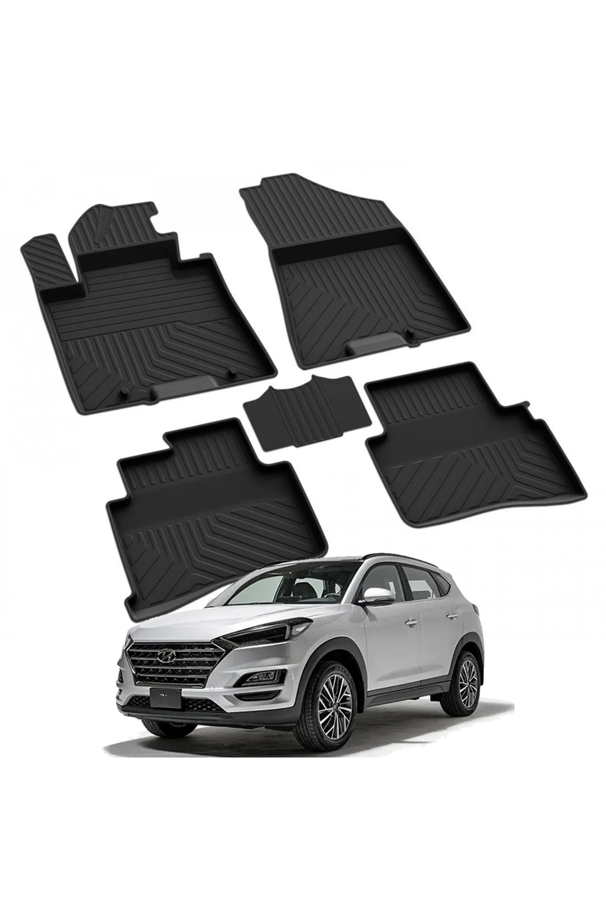 HYUNDAİ TUCSON 3 2015-2021 Model Yılları İçin Uyumlu Yeo 4D Havuzlu Paspas Takımı Fiyatı, Yorumları ve Özellikleri