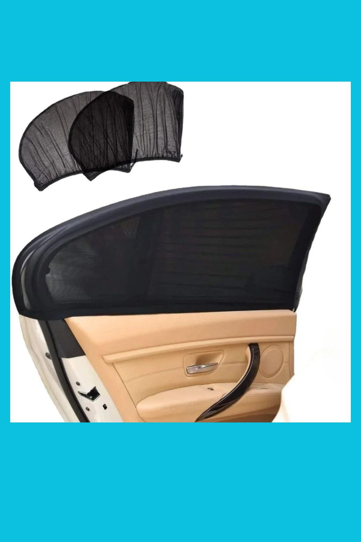 Hyundai  Tucson 2004 - 2010 SUV Uyumlu Yan Cam Güneşliği Ön veya 