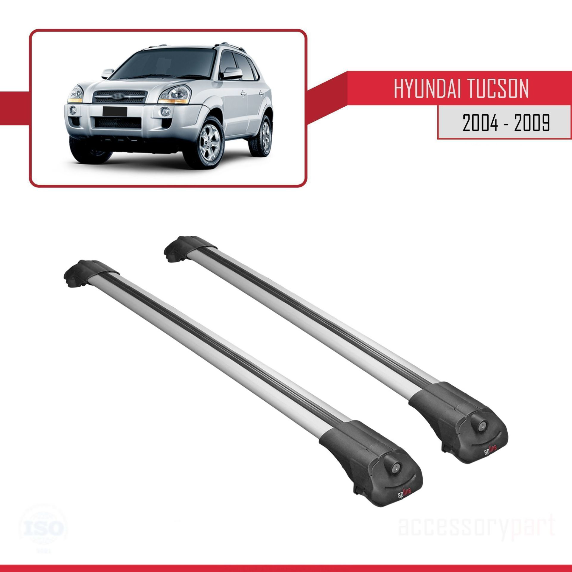 Hyundai Tucson (JM) 2004-2009 Arası ile uyumlu ACE-1 Ara Atkı Tav