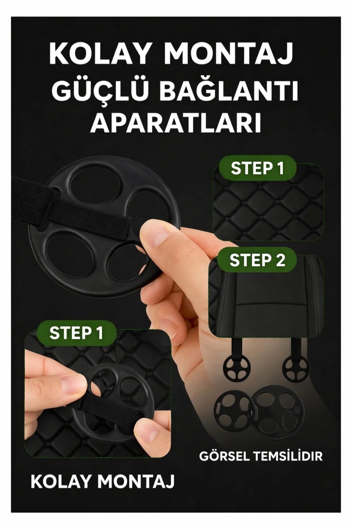 Hyundai Tucson Uyumlu 5 Parça Terletmez Kumaş Koltuk Minderi Bej Fiyatı, Yorumları ve Özellikleri