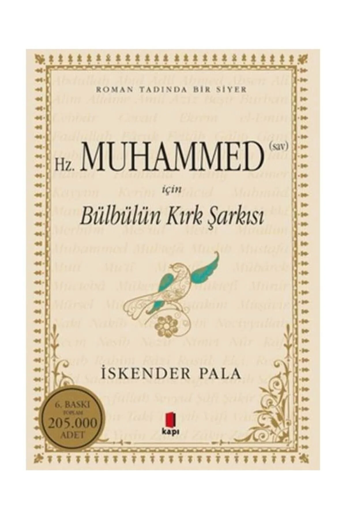Hz. Muhammed (sav) Için Bülbülün Kırk Şarkısı Karton Kapak