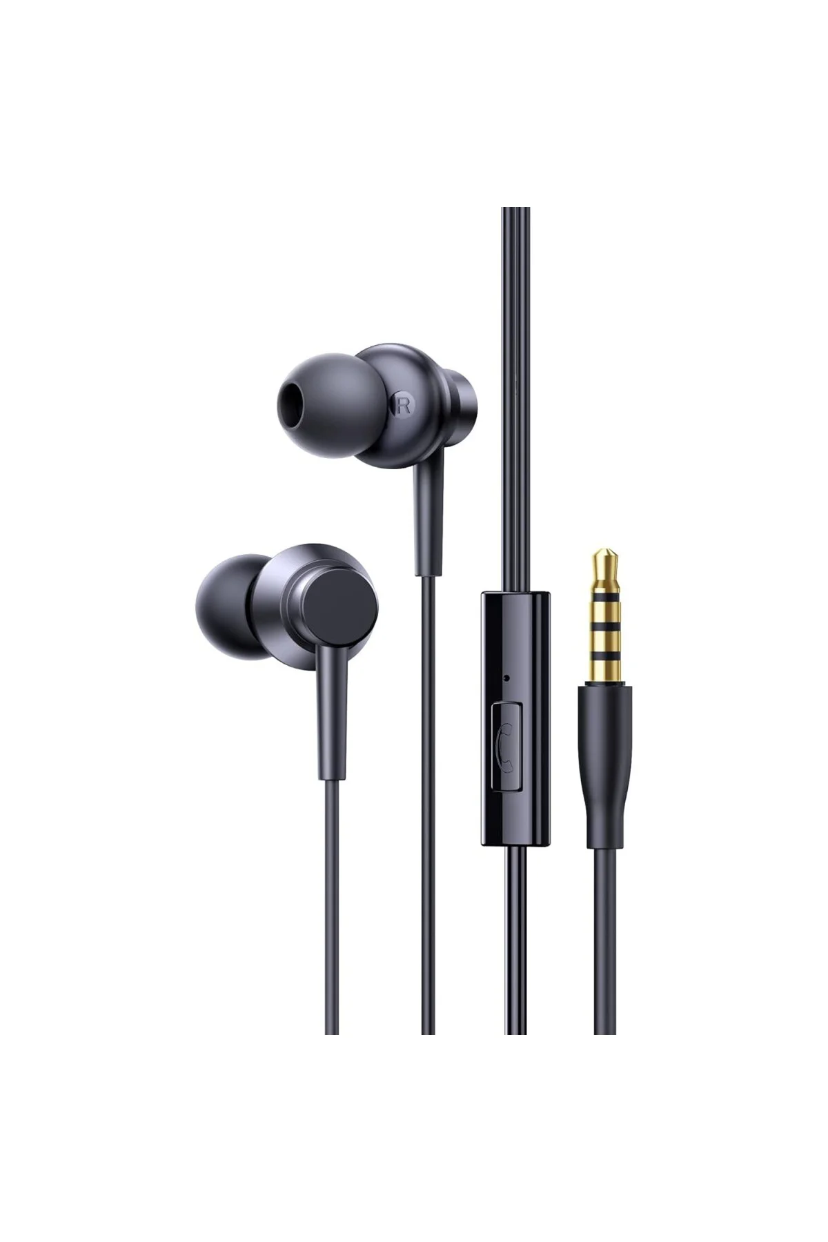 HZ11 3.5mm Uyumlu Mikrofonlu Kulaklık-Siyah