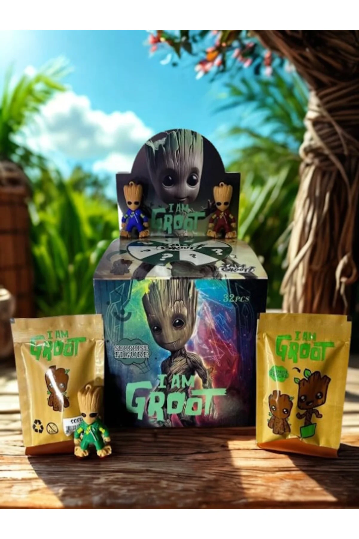 I AM GROOT Hediyelik Fiğür Paket 1 Adet