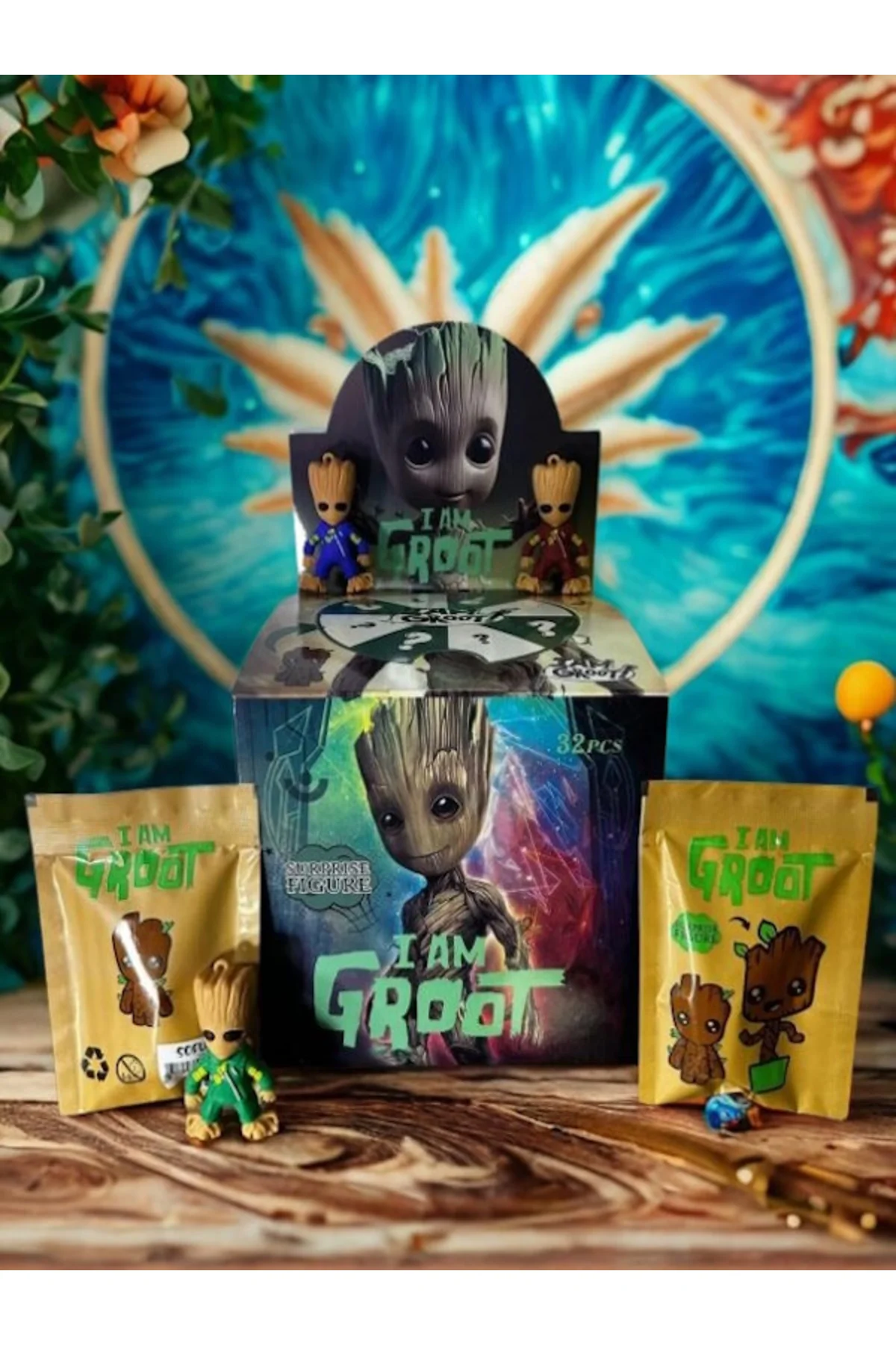 I AM GROOT Hediyelik Fiğür Paket 1 Adet