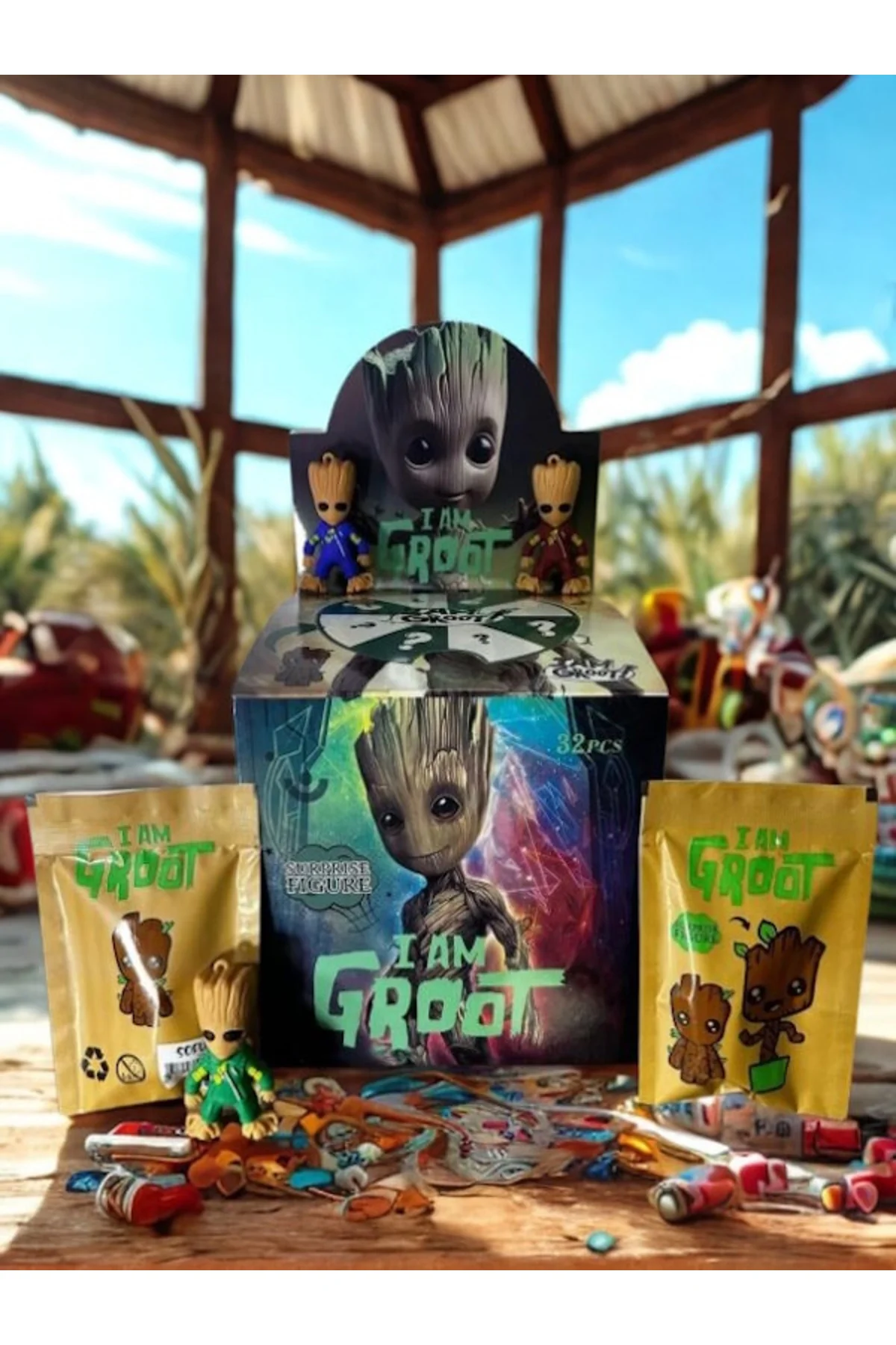 I AM GROOT Hediyelik Fiğür Paket 1 Adet
