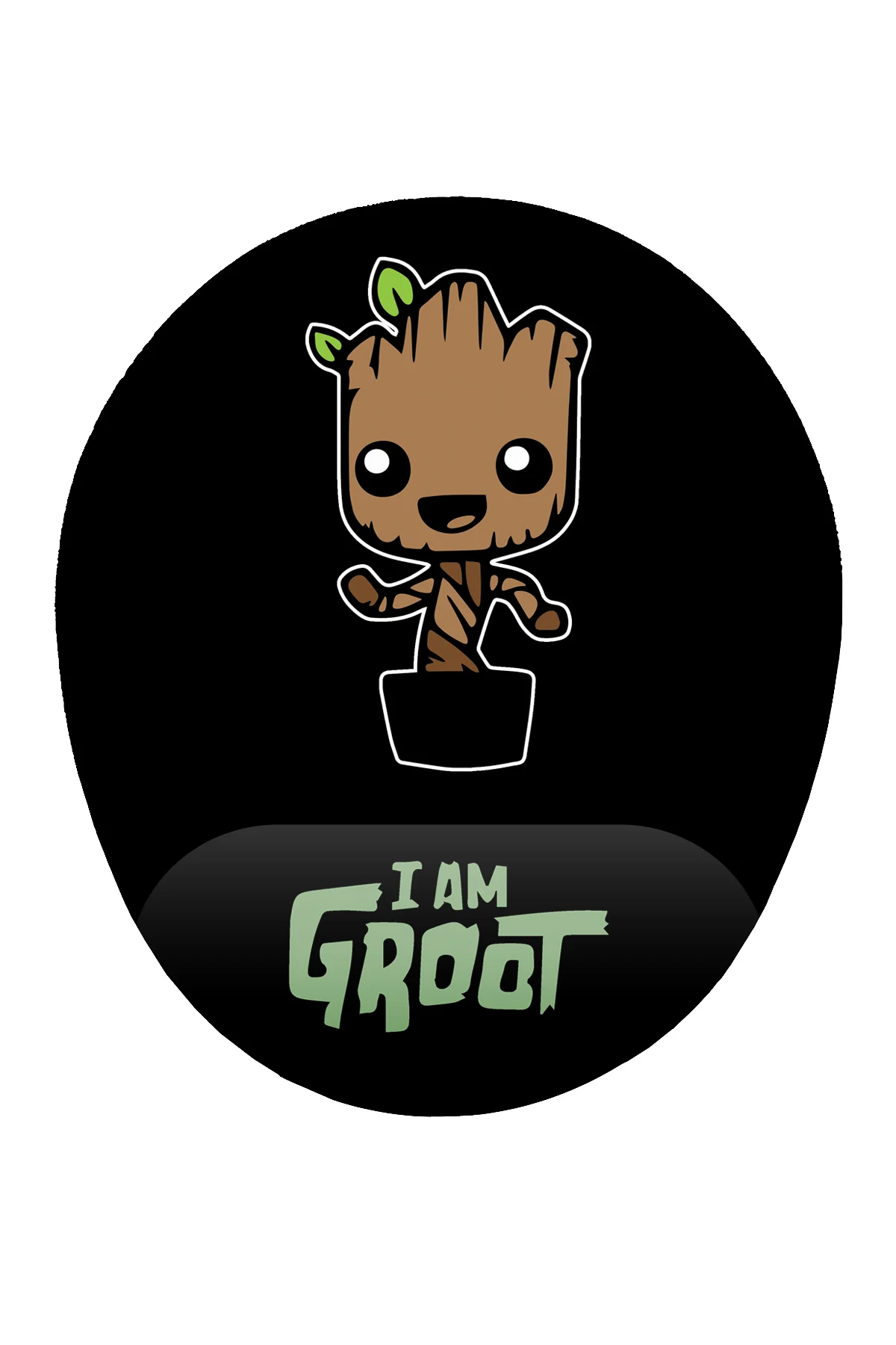 I am Robot Bilek DestekliKaymaz Buruşmaz Kırılmaz Mouse Pad