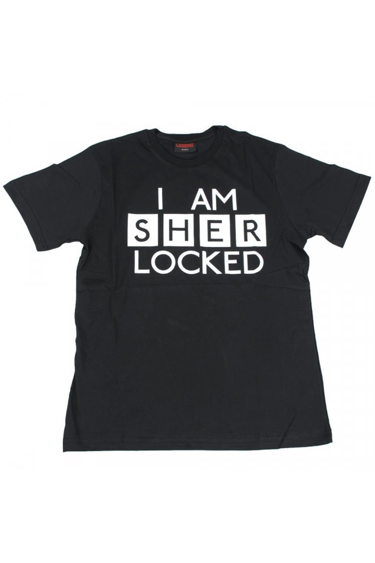 I Am Sherlocked Tişört Siyah