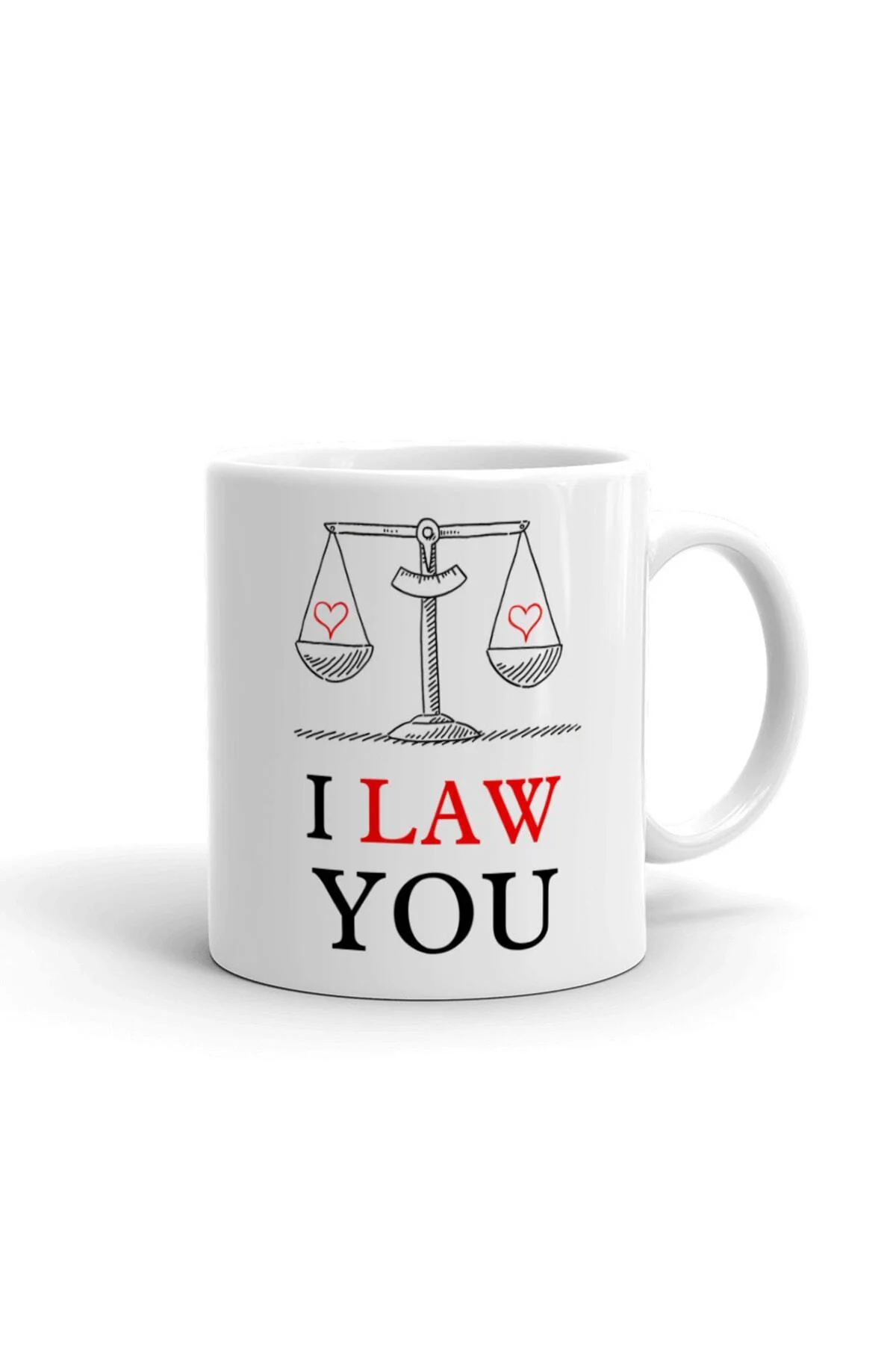 I Law You Avukat Temalı ithal Porselen Seramik ithal Porselen Ser