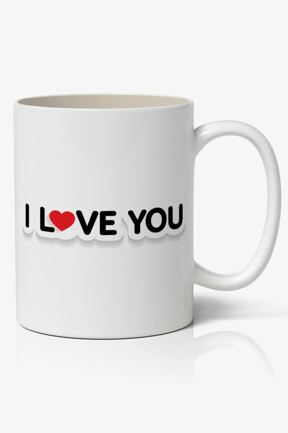 I Love You - Seni Seviyorum Yazılı Baskılı Kupa Bardak Baskılı Ka I Love You - Seni Seviyorum Yazılı Baskılı Kupa Bardak Baskılı Ka