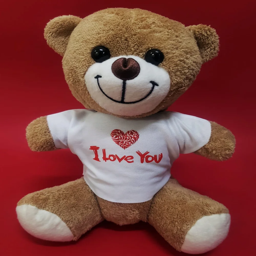 I Love You Tişörtlü Ayı I Love You Tişörtlü Ayı