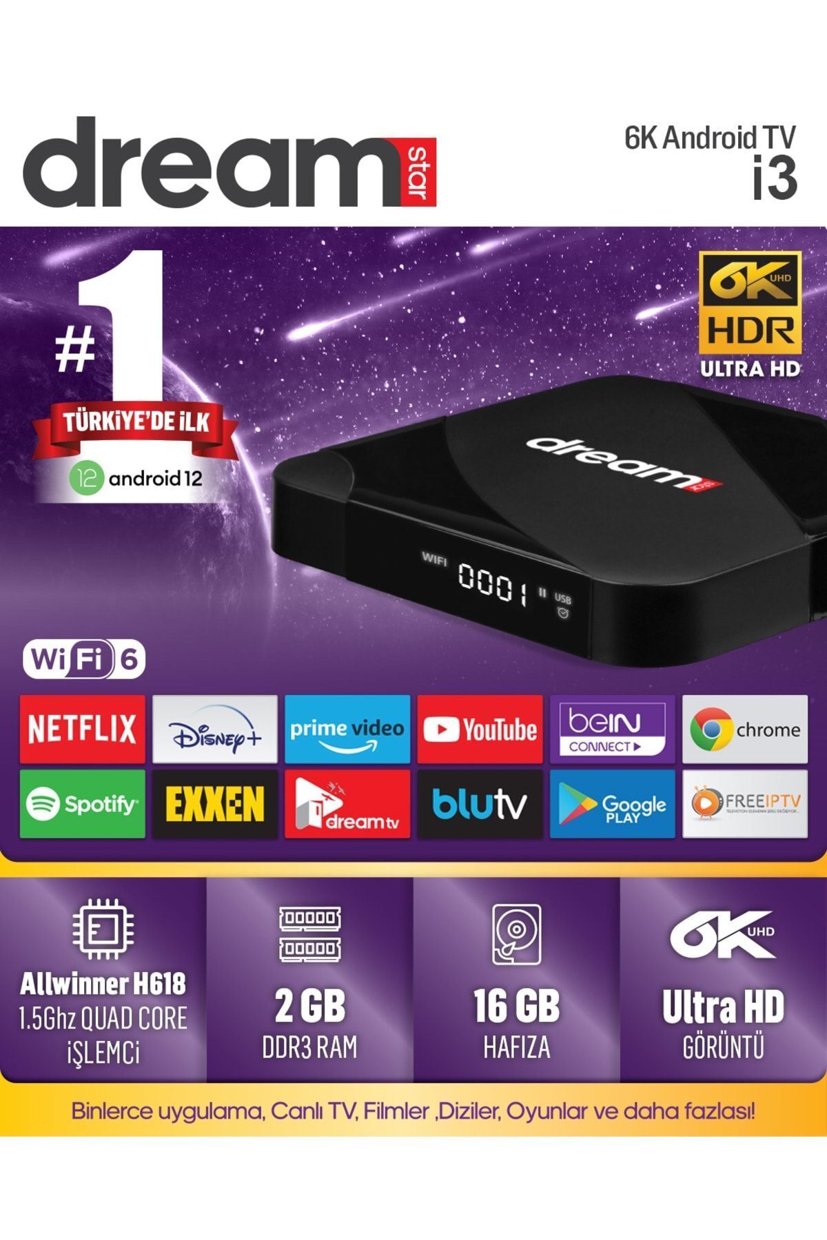 1 Company İ3 Android 12 Tvbox