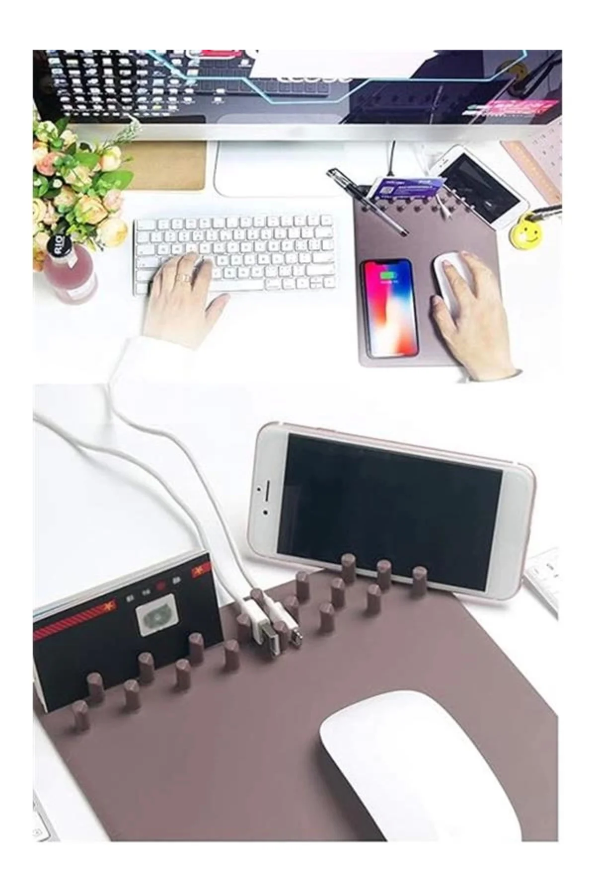 I97YT1872 Telefon Standlı Mouse Pad