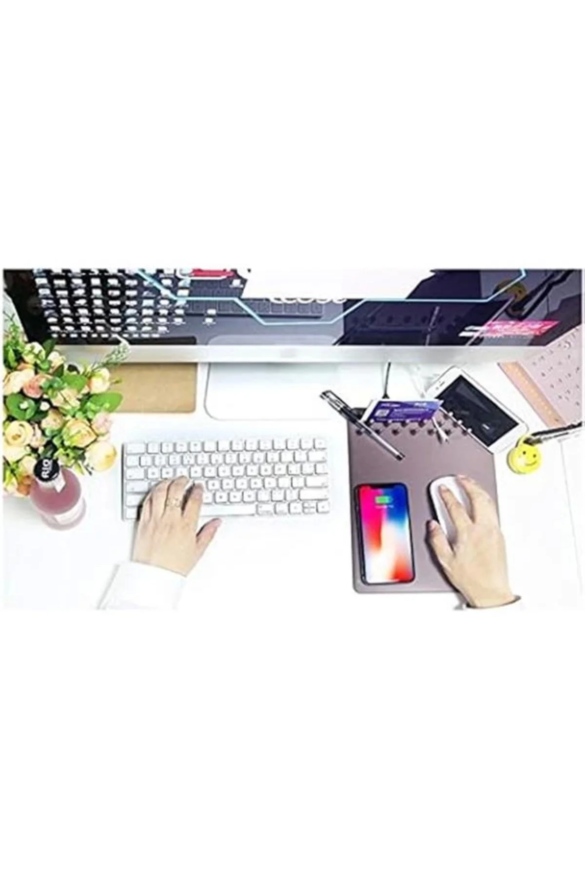 I97YT1872 Telefon Standlı Mouse Pad