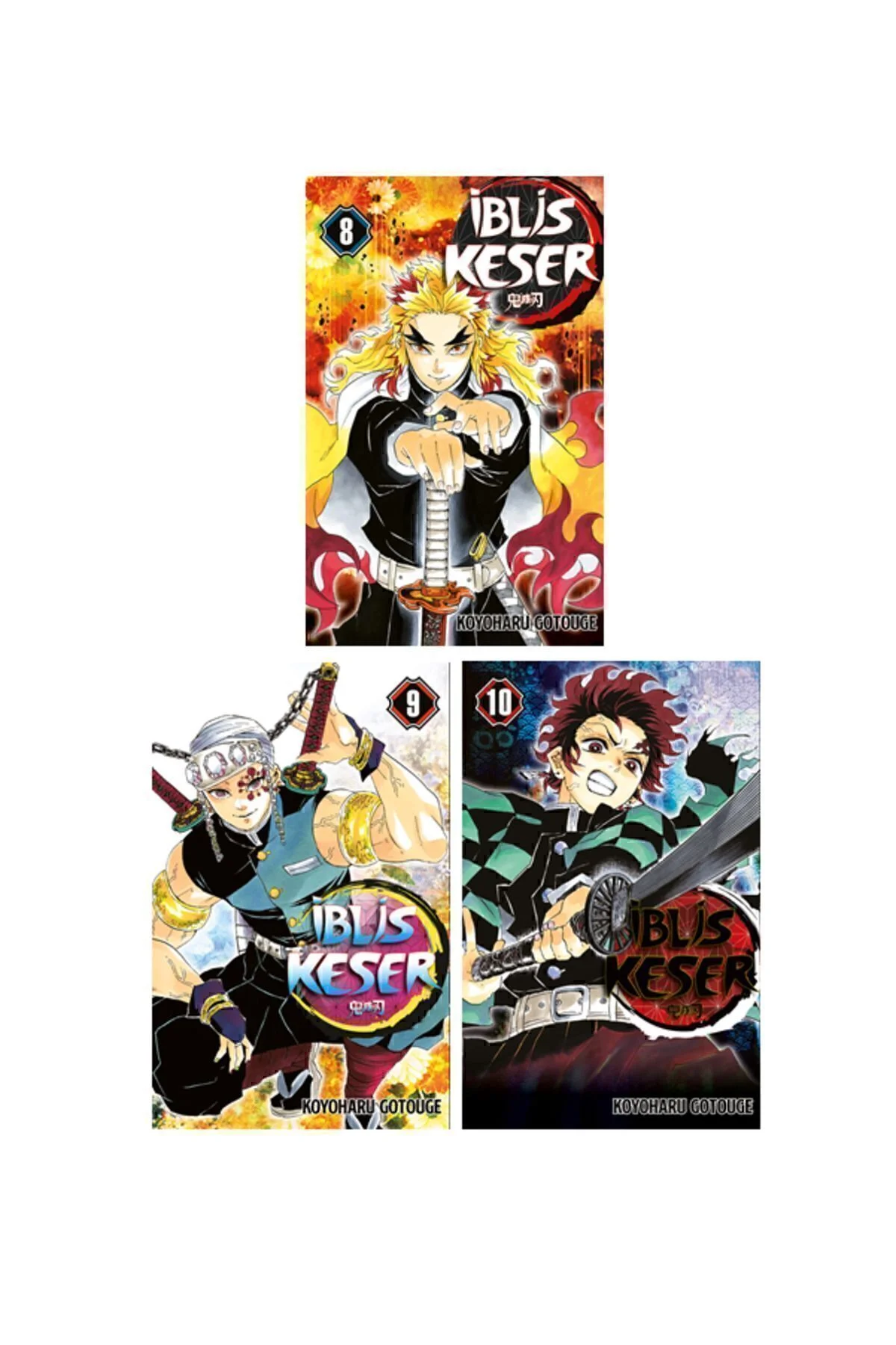 İblis Keser 8-9-10. Ciltler Manga Seti İblis Keser 8-9-10. Ciltler Manga Seti
