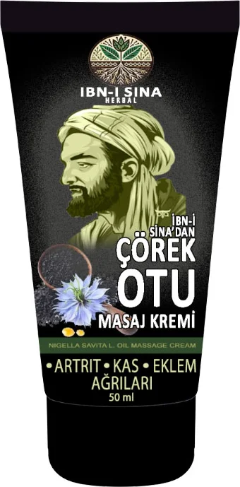 İbn-i Sina Çörek Otu Kremi 50 ml - Sırt Bel Kas Diz Teskin Edici Masaj Kremi Fiyatı, Yorumları ve Özellikleri