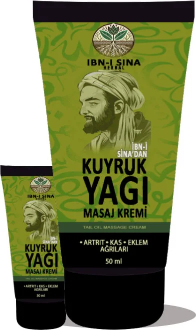İbn-i Sina Herbal Kuyruk Yağı Kremi 2'li Paket 50 ml - Saç Dökülmesine Karşı Doğal Çözüm