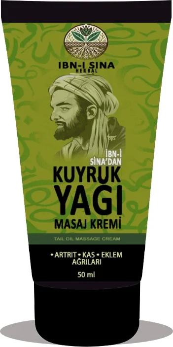 İbn-i Sina Kuyruk Yağı Kremi 50ML - Doğal Eklem ve Kas Ağrısına İyi Gelen Bitkisel Krem