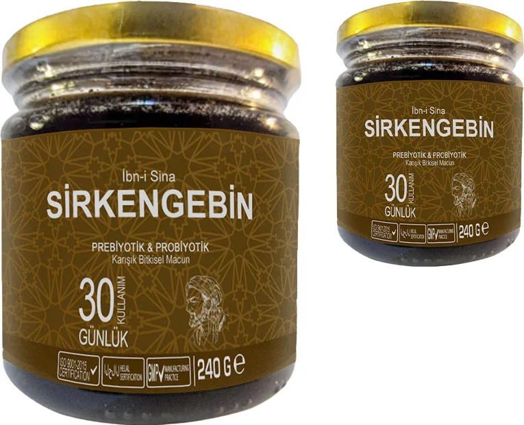 Ibn-I Sina Sirkengebin - Ballı Sirkeli Sarımsaklı Aromatik Prebiyotik Macun (2 Kutu) Fiyatı, Yorumları ve Özellikleri