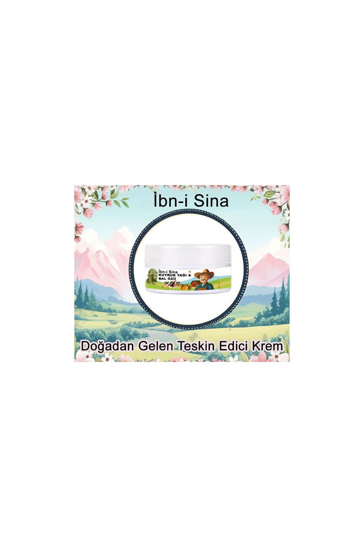 İbn-i Sina Vücudunuza Teskin Edici Kuyruk Yağı&Bal Özü Bakım Kremi 50 ml x 2 ad + Çörek Otu Yağ ile İbn-i Sina Vücudunuza Teskin Edici Kuyruk Yağı&Bal Özü Bakım Kremi 50 ml x 2 ad + Çörek Otu Yağ ile