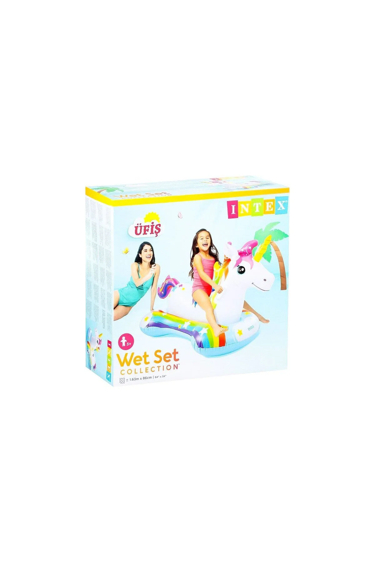 IBN57552 Sihirli Unicorn Binici 163X86 cm - Vardem Oyuncak