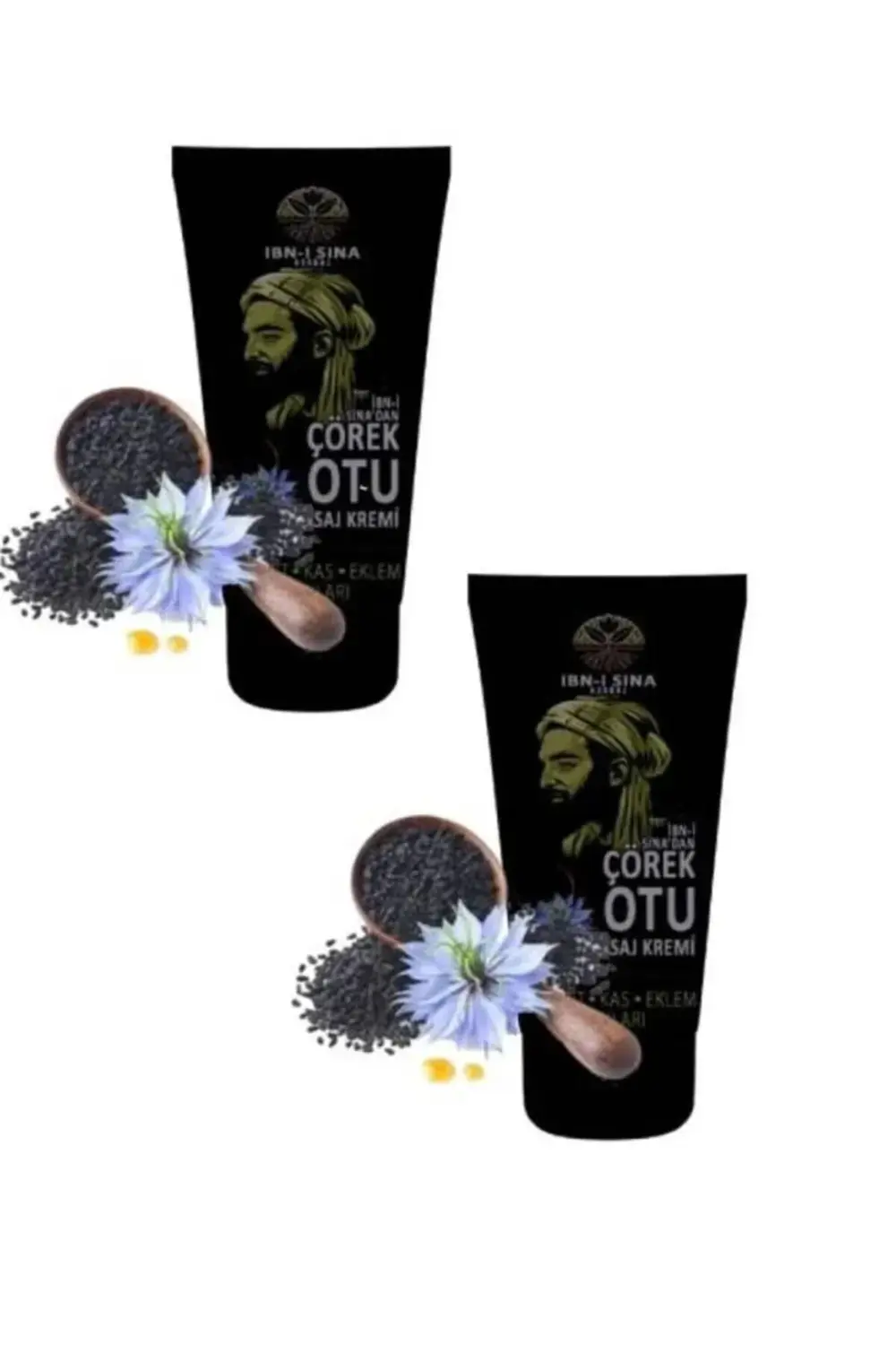 İbni Sina Çörekotu Rahatlatıcı Masaj Bakım Kremi 50 ml x 2 adet