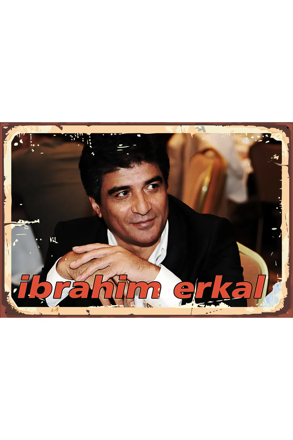 İbrahim Erkal 20 x 30 CM MDF Ahşap Duvar Tablosu