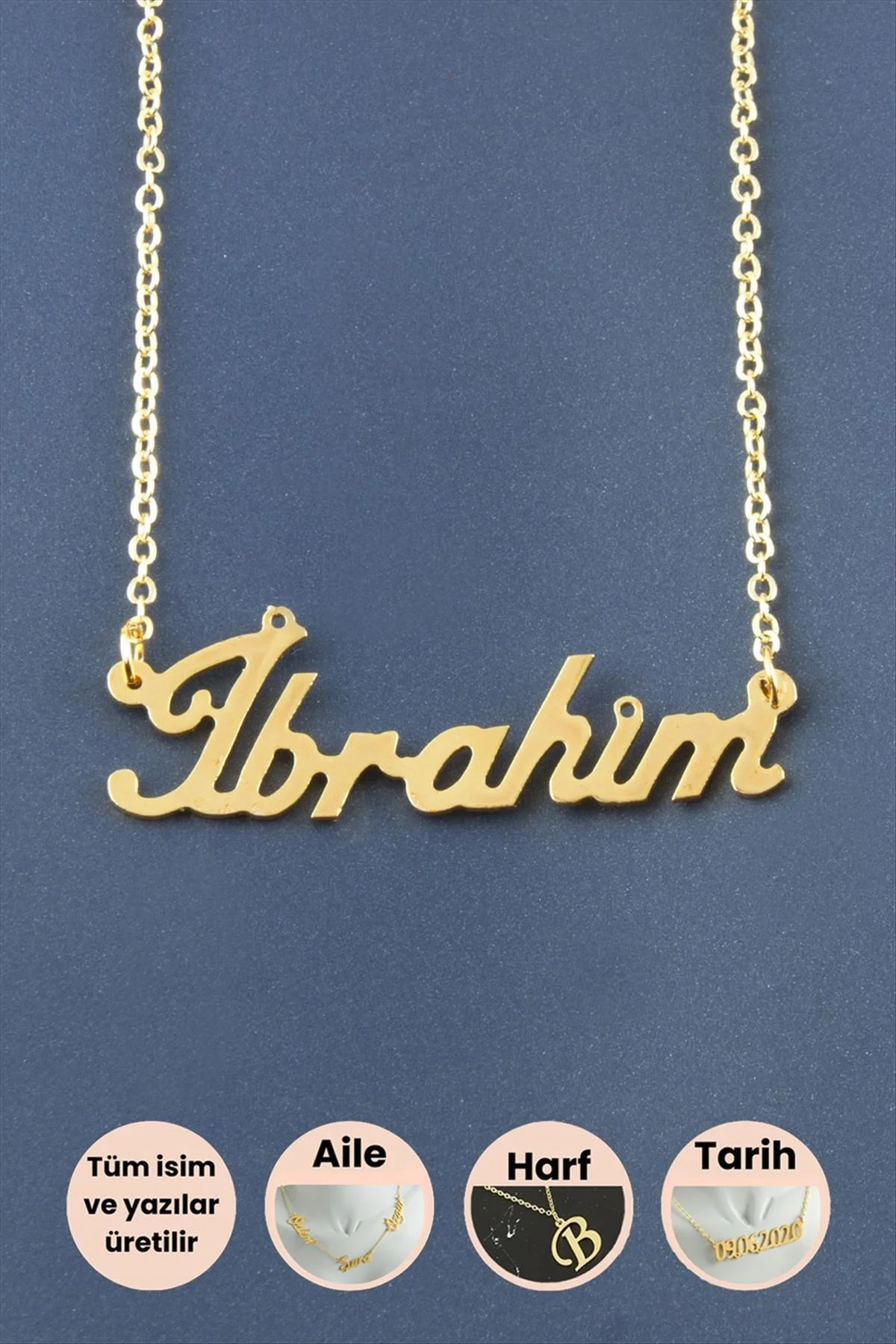 İbrahim İsimli Kolye