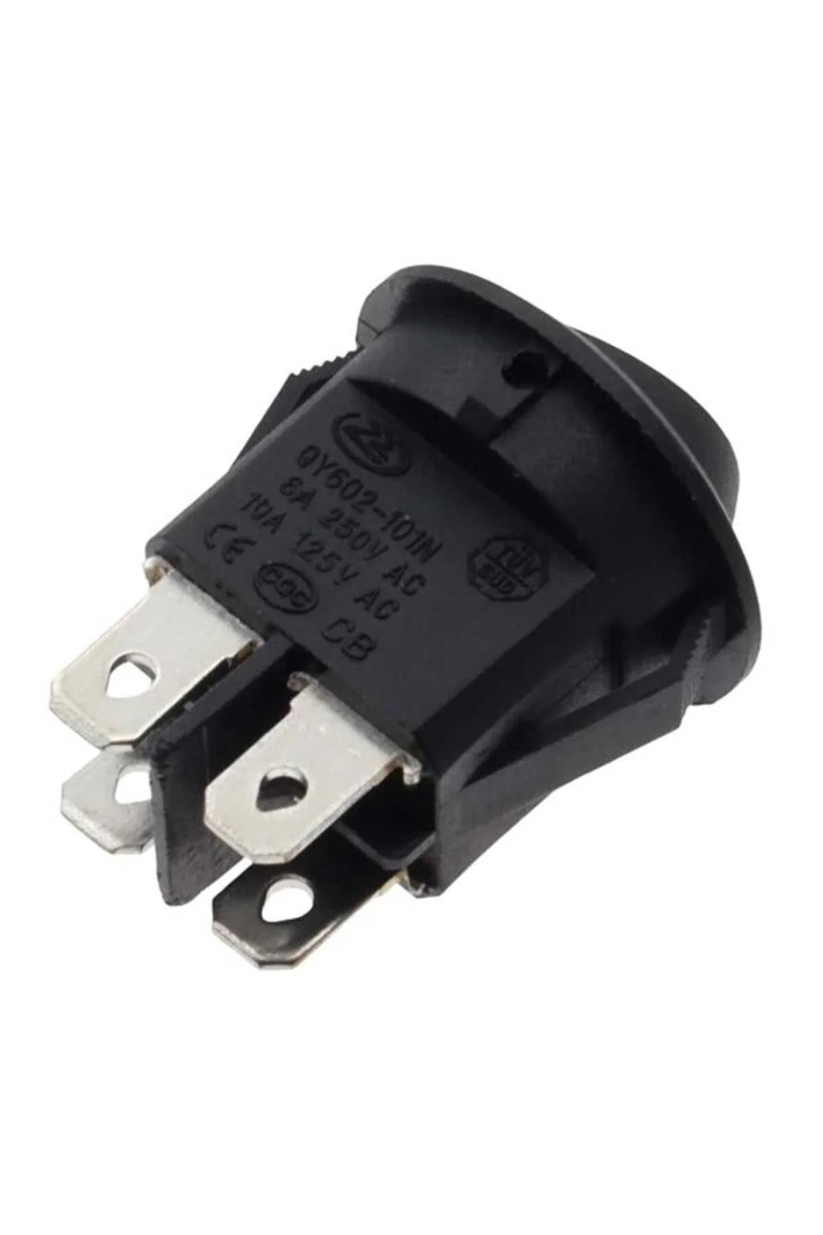 Ic-131-4 Yuvarlak Işıklı On-off Anahtar 4p