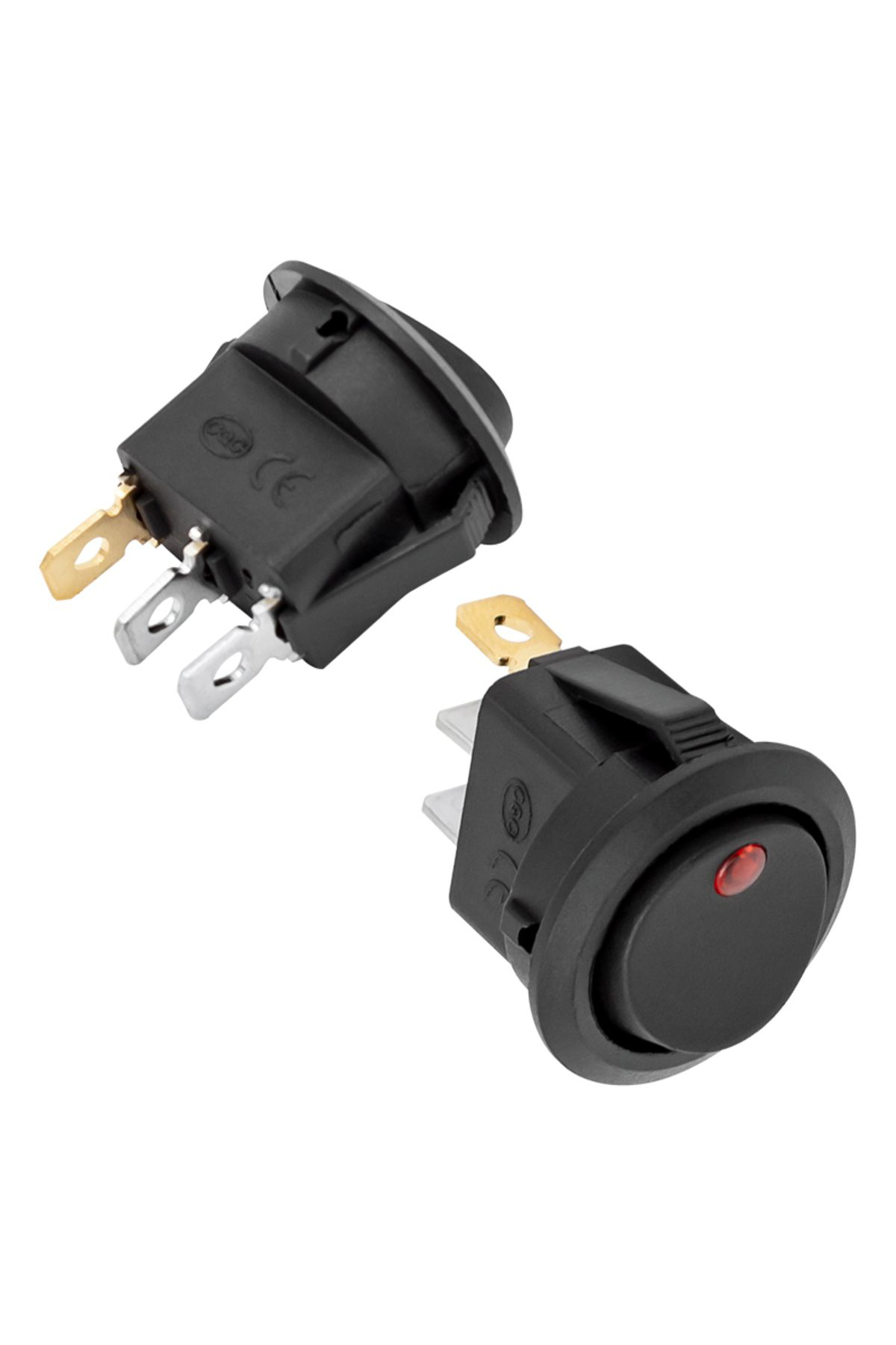 Ok Aksesuar İc-132A 3 Pinli On-Off 12Volt Dc 20 Amper İşikli Anahtar  Go50605