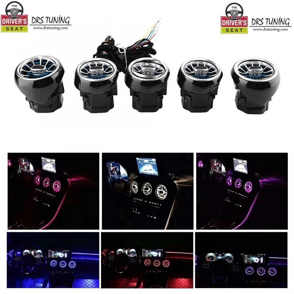 İç Atmosfer Uyumlu Işığı Seti Mercedes C Serisi W205 64 Renk Ledl