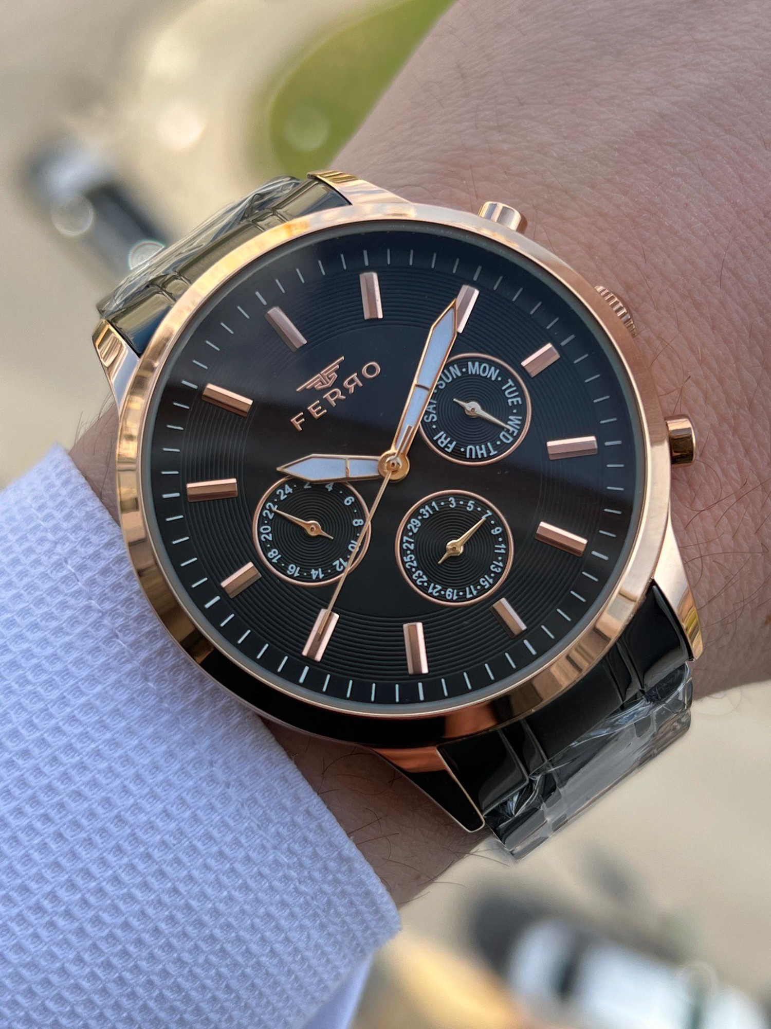 İç Fonksiyonları Aktif Chronograph 30 Mt Su Geçirmez Erkek kol Sa