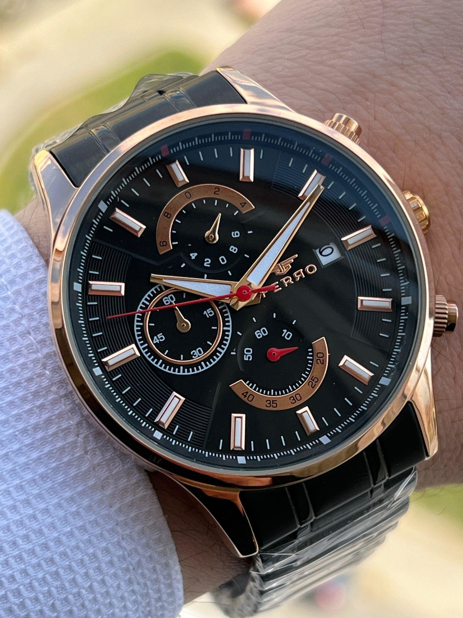 İç Fonksiyonları Aktif Chronograph 30 Mt Su Geçirmez Erkek kol Sa