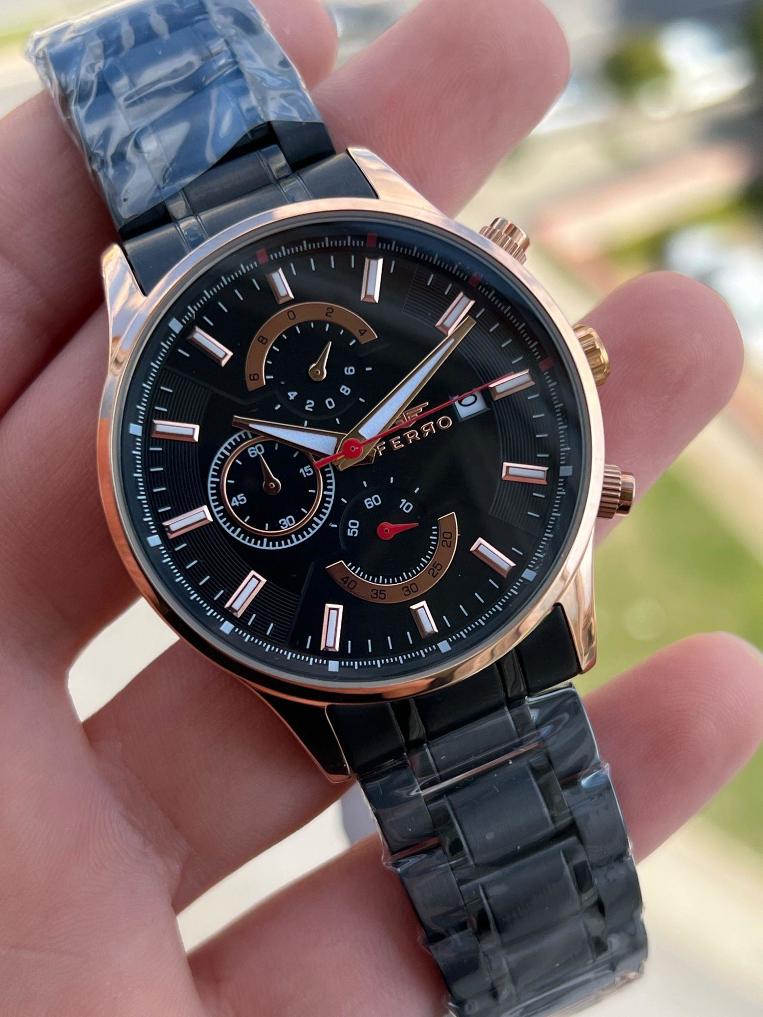 İç Fonksiyonları Aktif Chronograph 30 Mt Su Geçirmez Erkek kol Sa