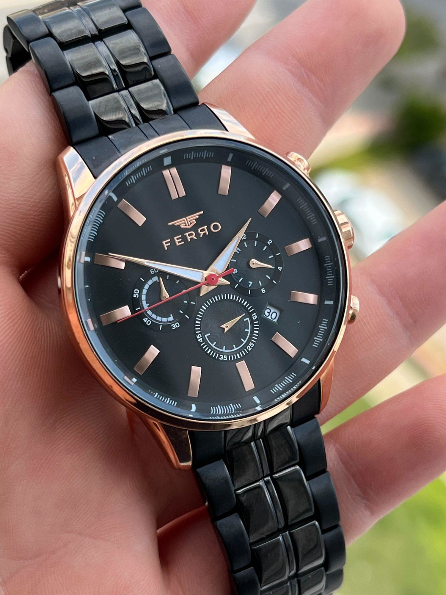 İç Fonksiyonları Aktif Chronograph 30 Mt Su Geçirmez Erkek kol Sa