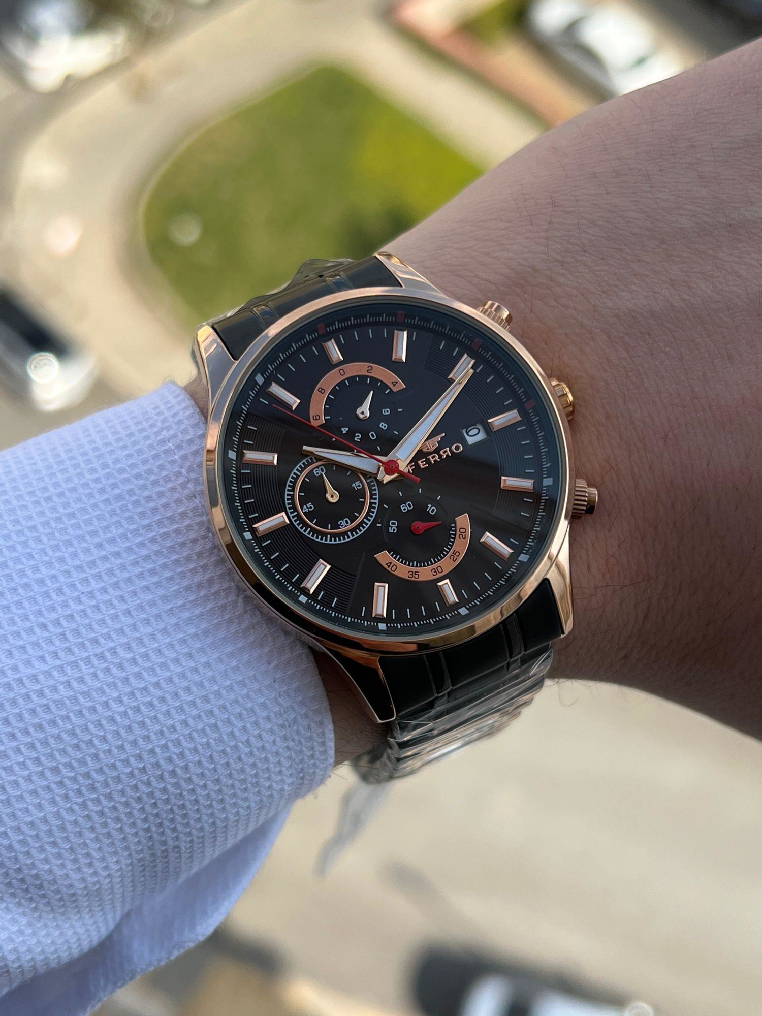 İç Fonksiyonları Aktif Chronograph 30 Mt Su Geçirmez Erkek kol Sa