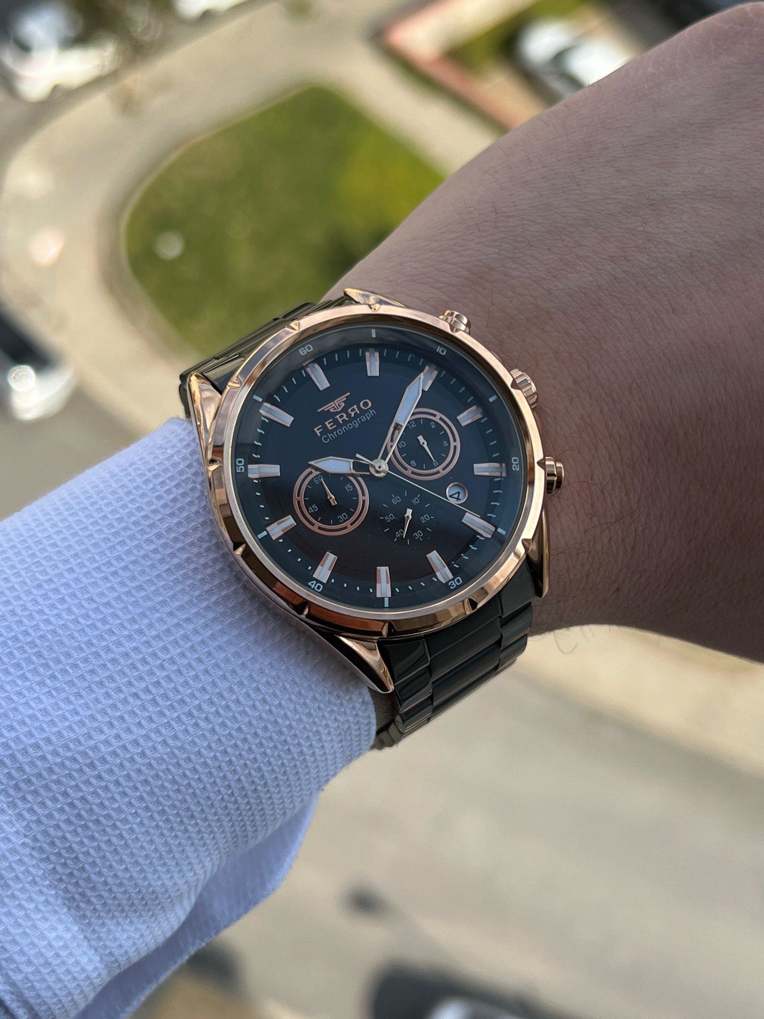 İç Fonksiyonları Aktif Chronograph 30 Mt Su Geçirmez Erkek kol Sa