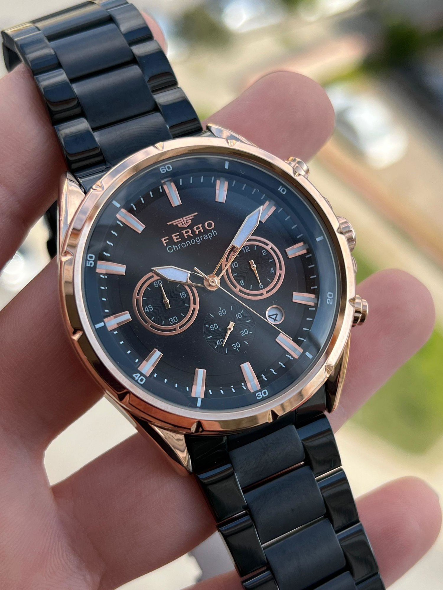 İç Fonksiyonları Aktif Chronograph 30 Mt Su Geçirmez Erkek kol Sa