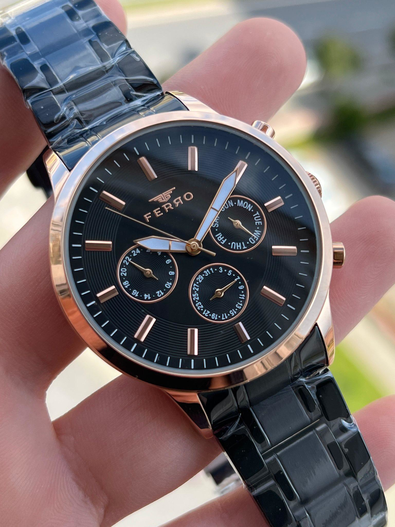 İç Fonksiyonları Aktif Chronograph 30 Mt Su Geçirmez Erkek kol Sa