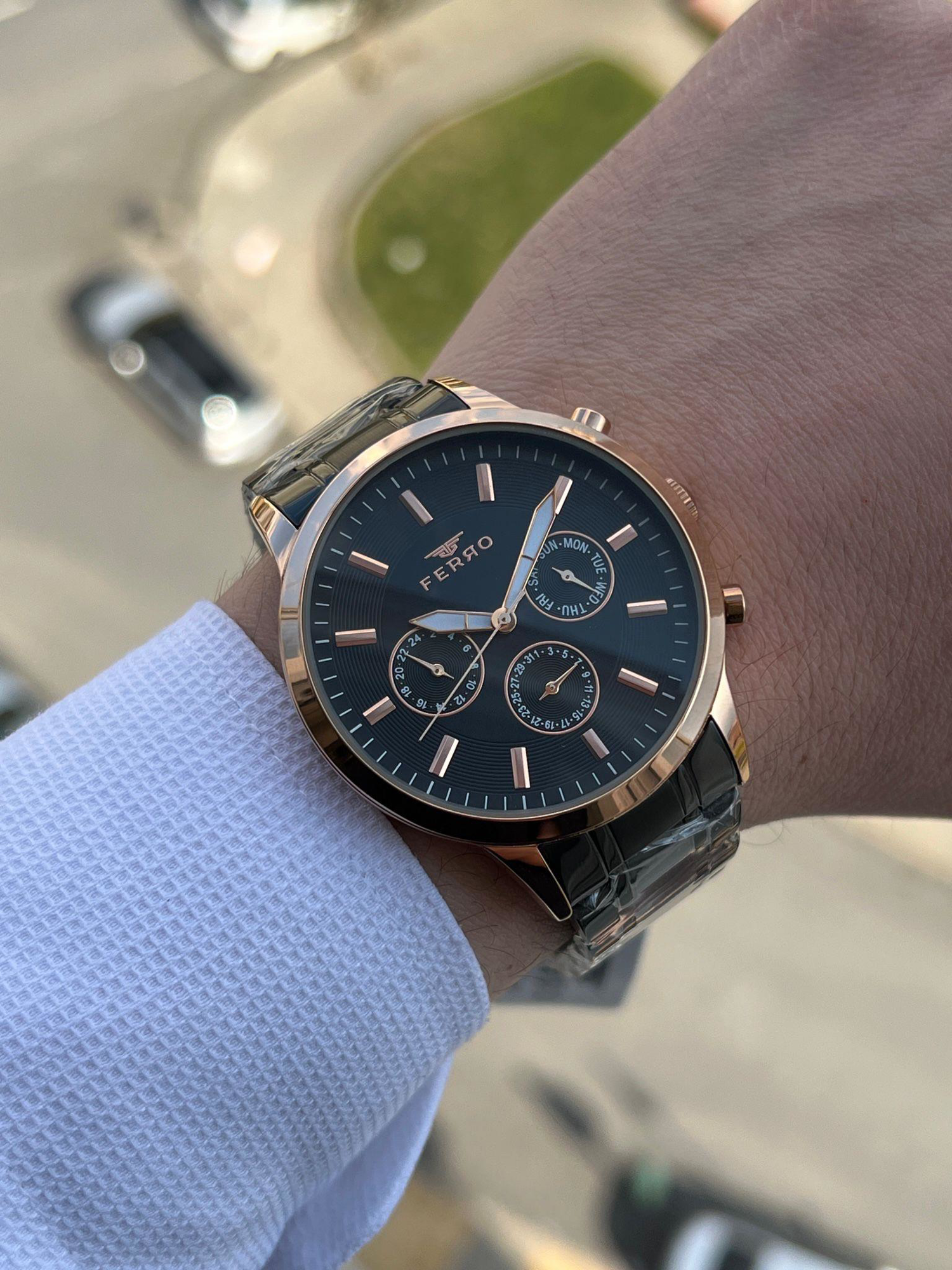 İç Fonksiyonları Aktif Chronograph 30 Mt Su Geçirmez Erkek kol Sa