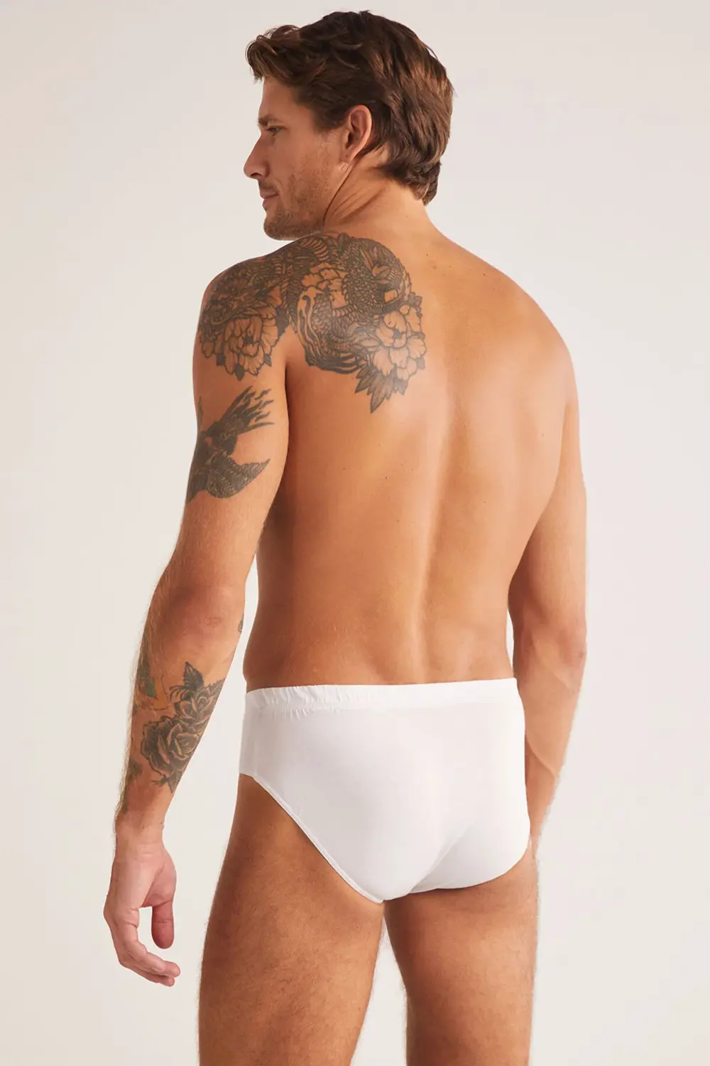 İç Giyim ( 4 Adet) Pamuklu Basic Erkek Slip