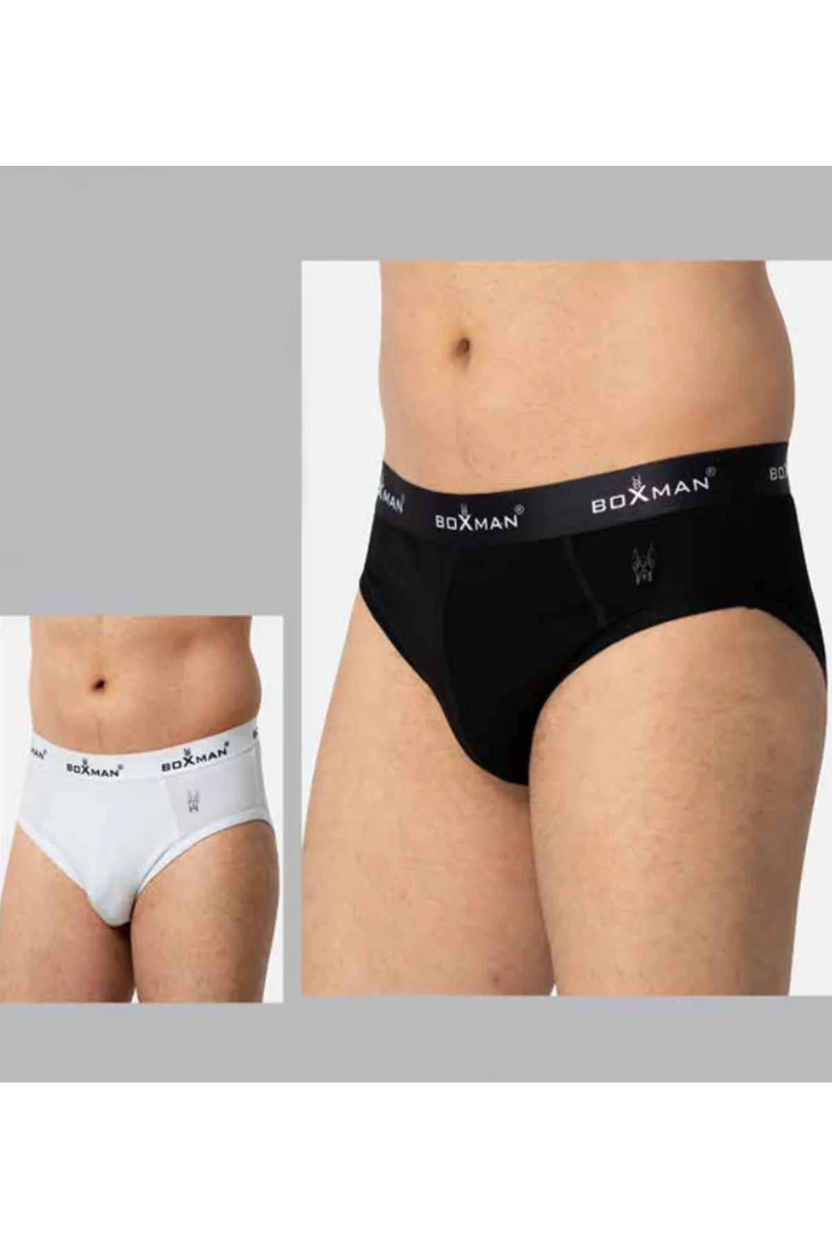 İç Giyim (6 Adet) BOXMAN Özel Modal Kumaş Kalın Kemer Elit Erkek 