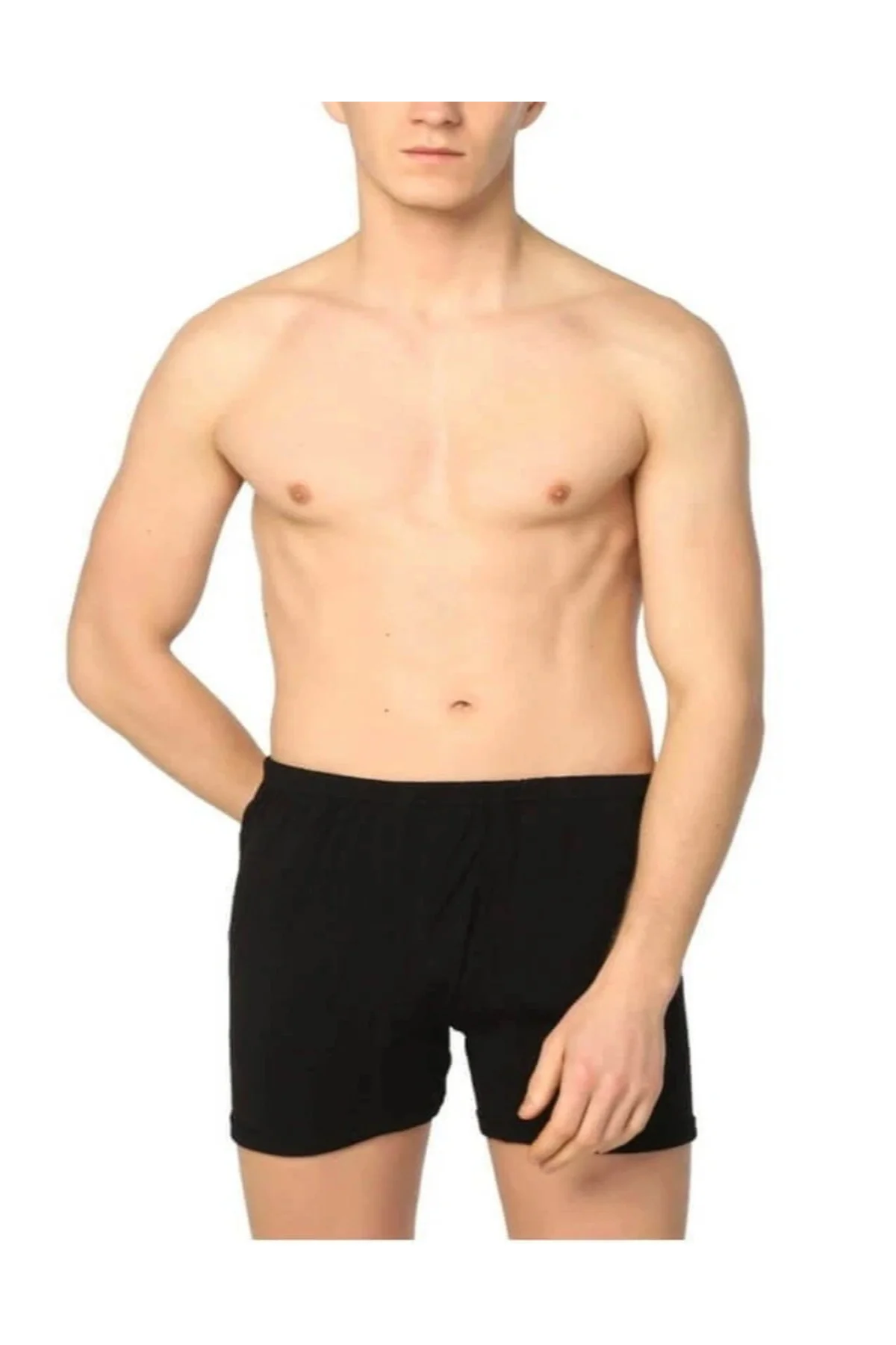 İç Giyim (6 Adet) Penye Erkek Paçalı Arjantin Boxer (Eko Paket)