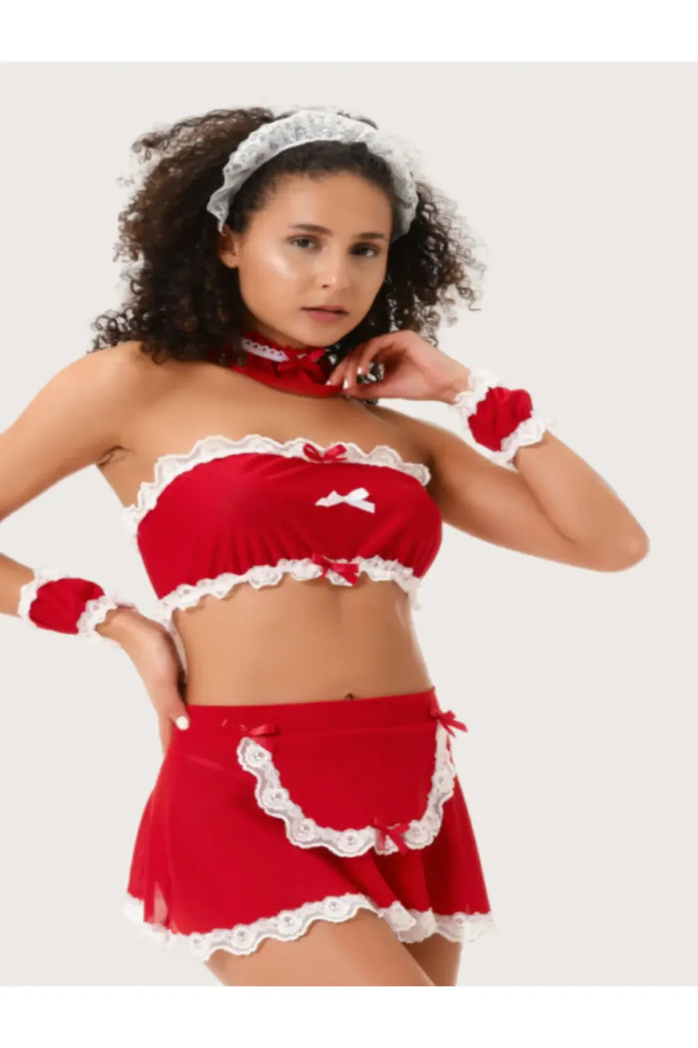 İç Giyim ANASTASİA FANTEZİ HİZMETÇİ GECELİK