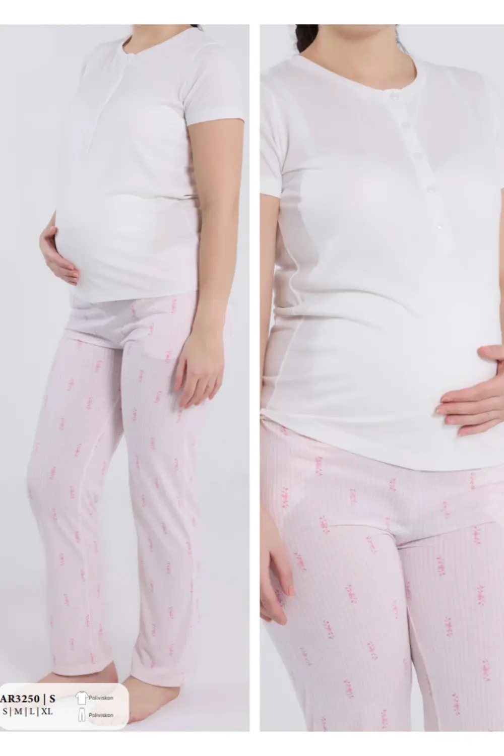 İç Giyim ARNETTA Hamile Pijama Takımı