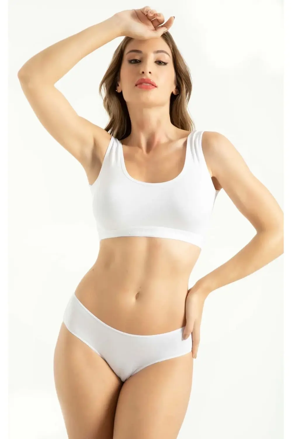 İç Giyim Bambu 5 li Karışık Renkli Düşük Bel Külot