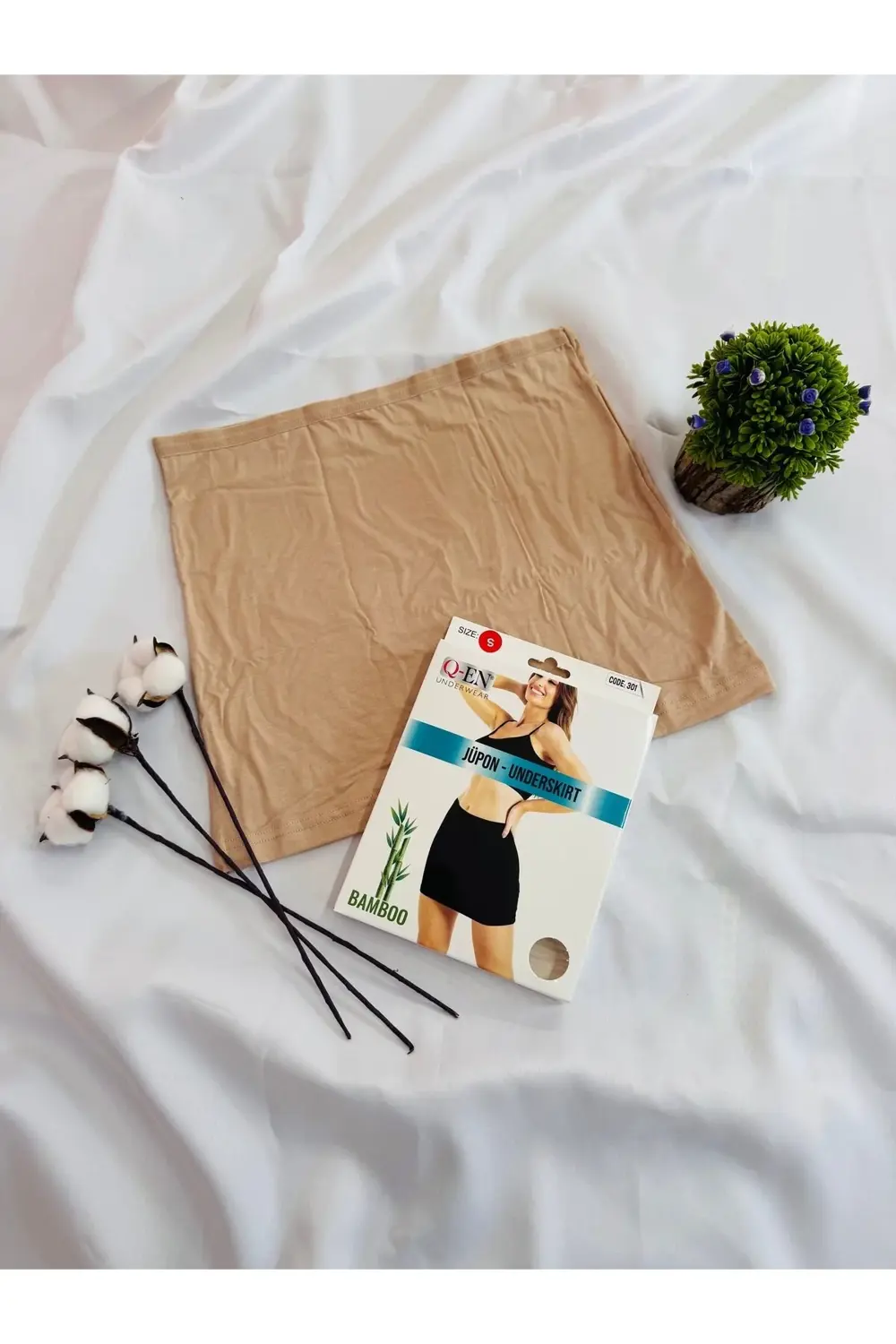 İç Giyim Bambu Mini Jüpon