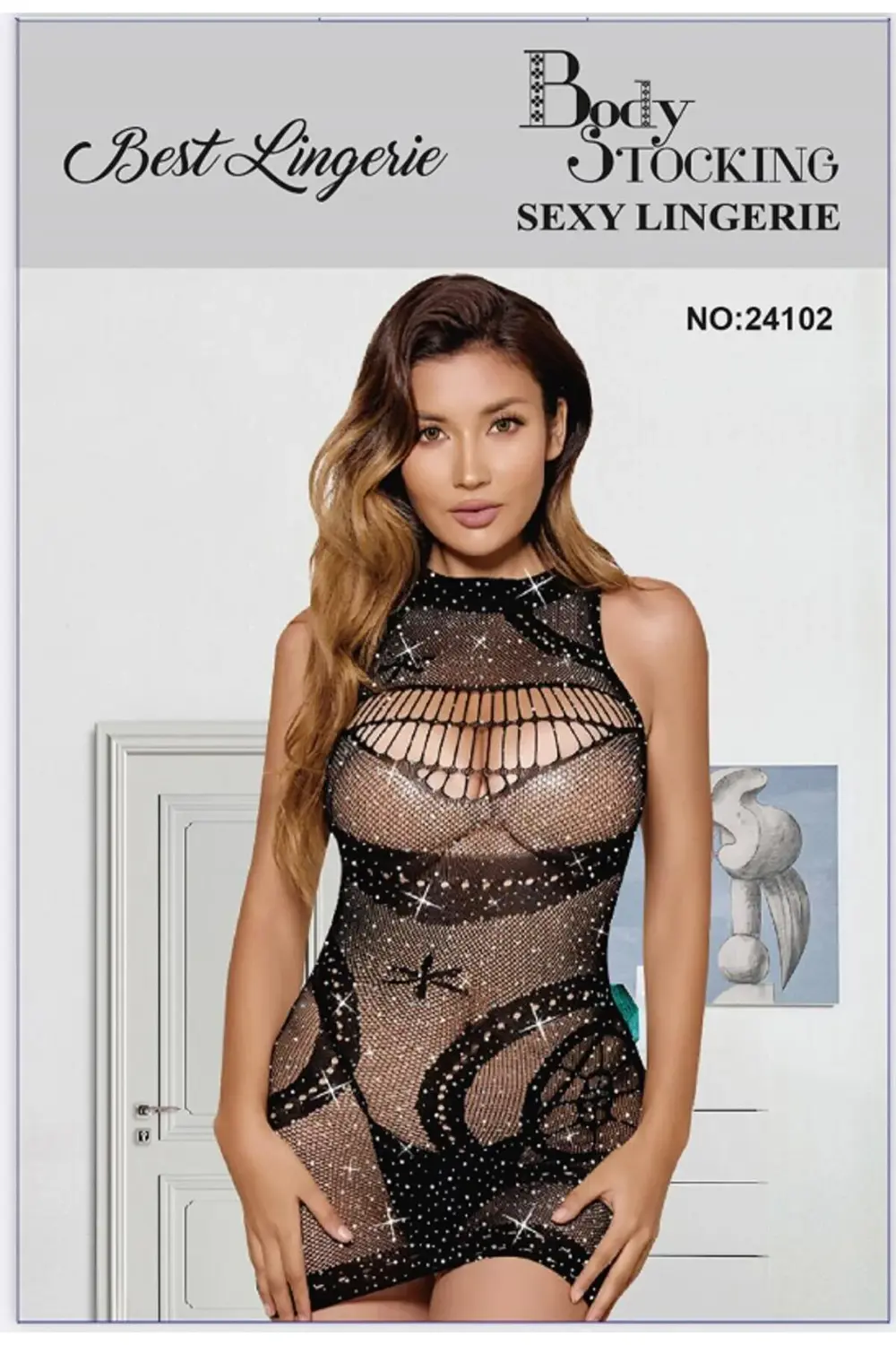 İç Giyim BEST LİNGERİE FANTEZİ VÜCUT ÇORABI-2433