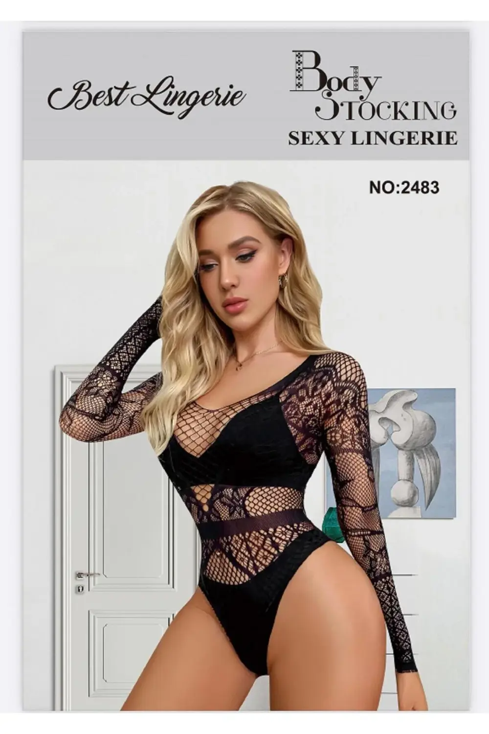 İç Giyim BEST LİNGERİE FANTEZİ VÜCUT ÇORABI-2480