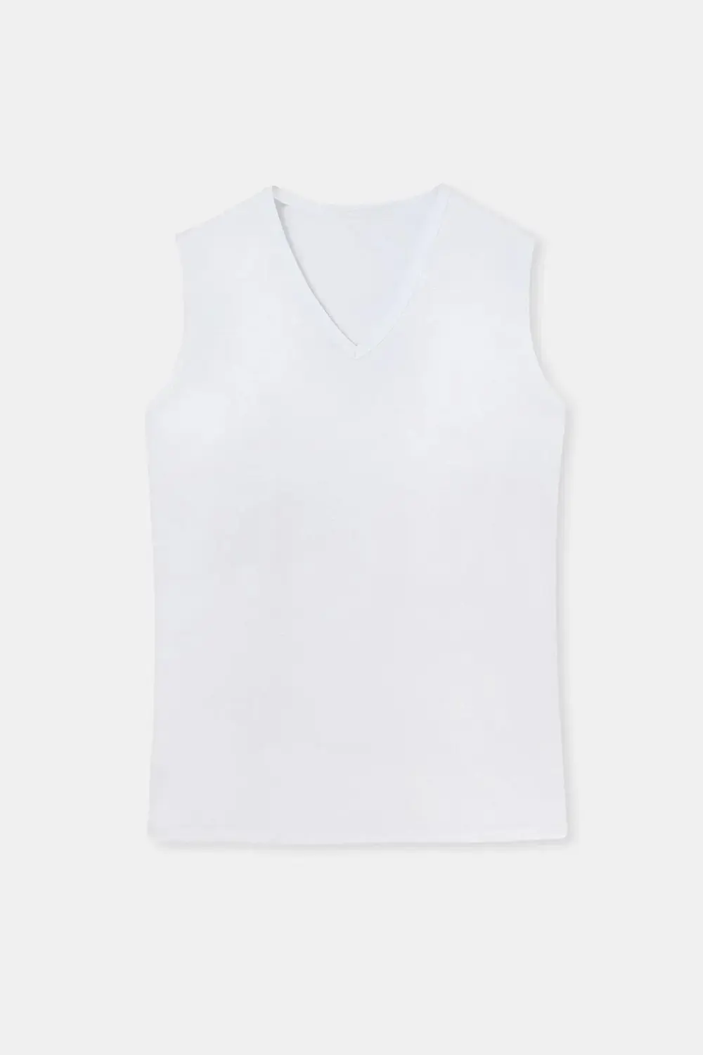 İç Giyim DAGİ V Yaka Kolsuz 2'li Pamuk Atlet